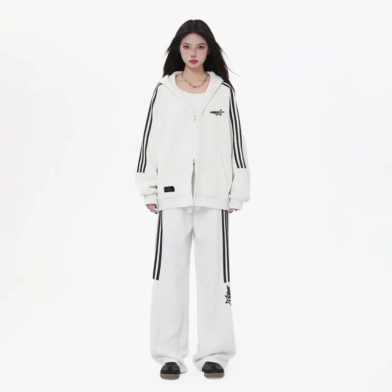 JINBEILE Sweatshirt Sets Unisex-28