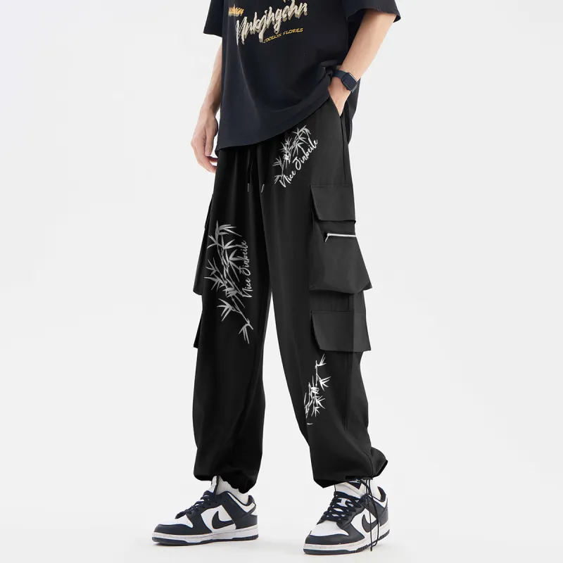 JINBEILE Cargo Pants Unisex-8