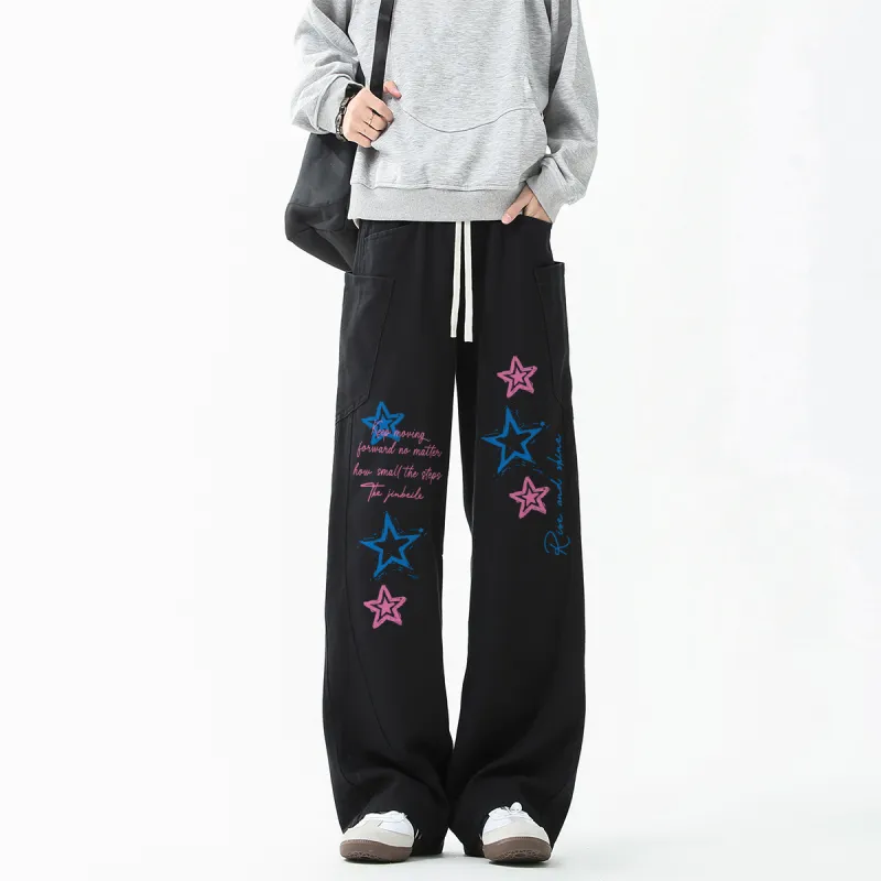 JINBEILE Jeans Unisex-3