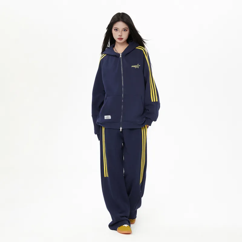 JINBEILE Sweatshirt Sets Unisex-2