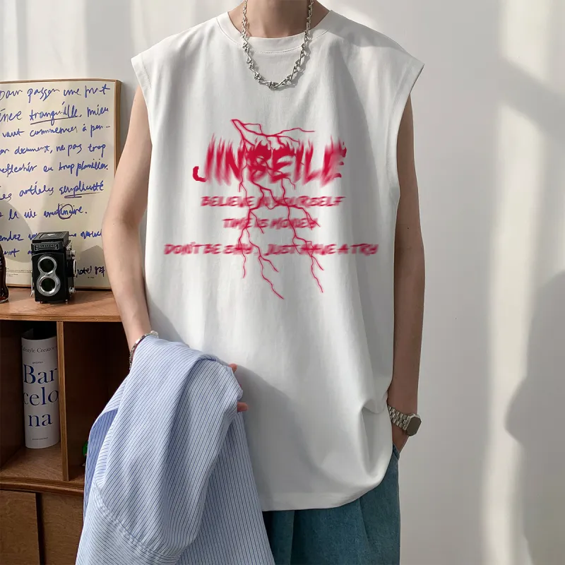JINBEILE Tank Tops Unisex-17
