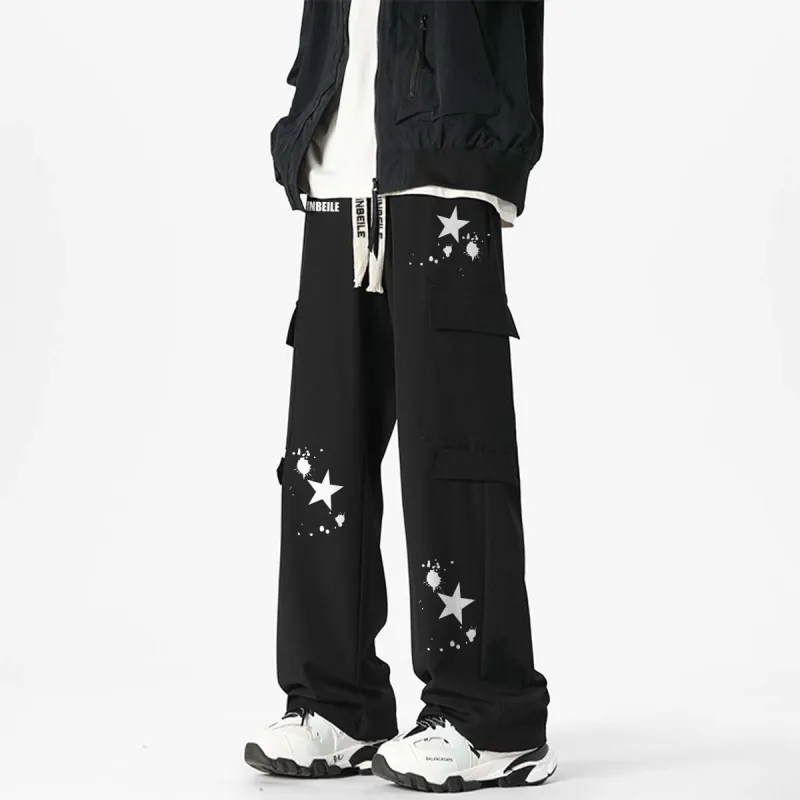 JINBEILE Cargo Pants Unisex-4