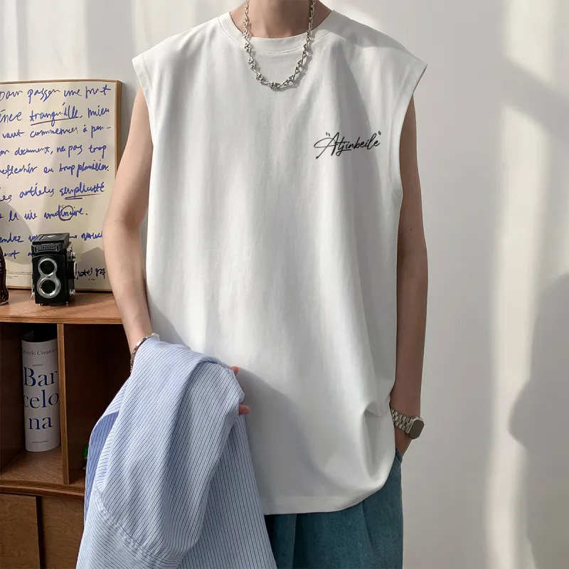JINBEILE Tank Tops Unisex-5
