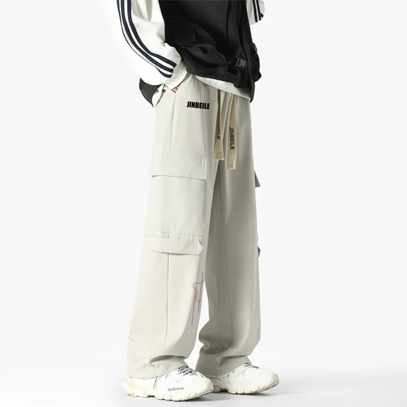 JINBEILE Cargo Pants Unisex-20