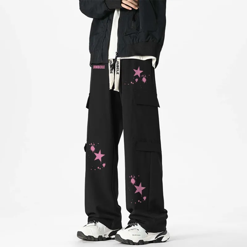 JINBEILE Cargo Pants Unisex-10