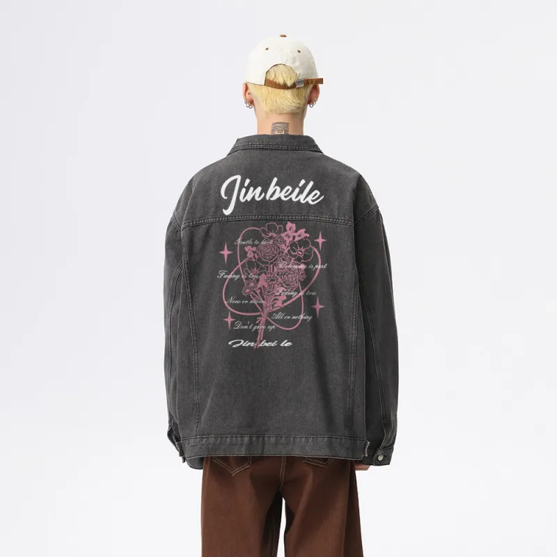 JINBEILE Denim Jackets Unisex-18
