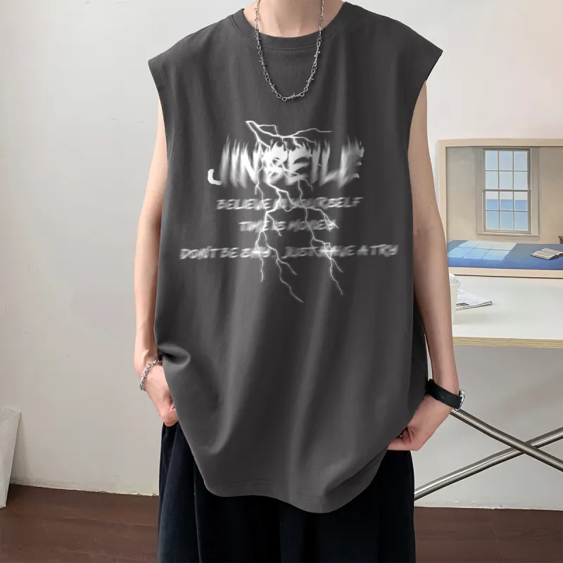 JINBEILE Tank Tops Unisex-22
