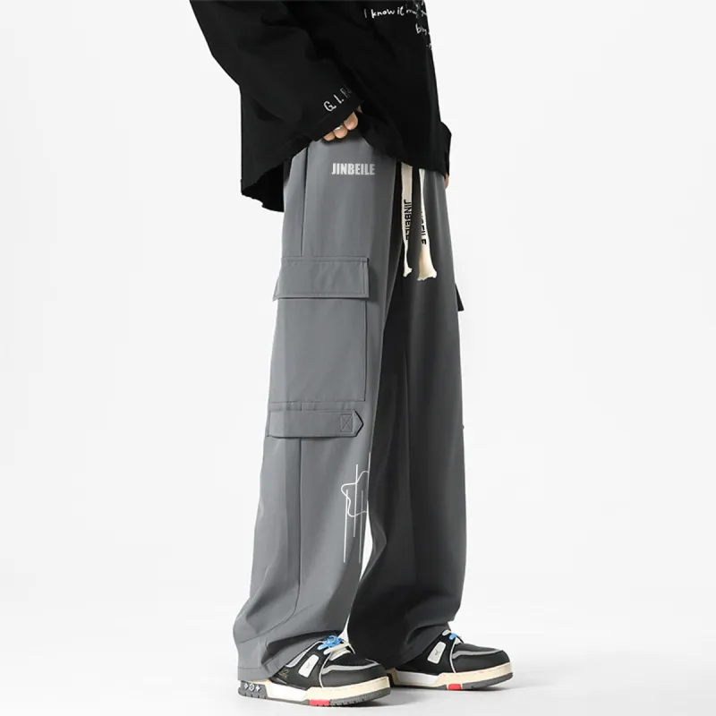 JINBEILE Cargo Pants Unisex-15