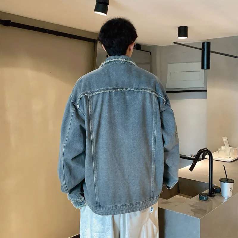 JINBEILE Denim Jackets Unisex-10