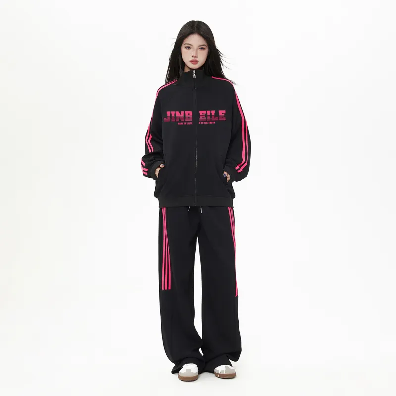 JINBEILE Sweatshirt Sets Unisex-3