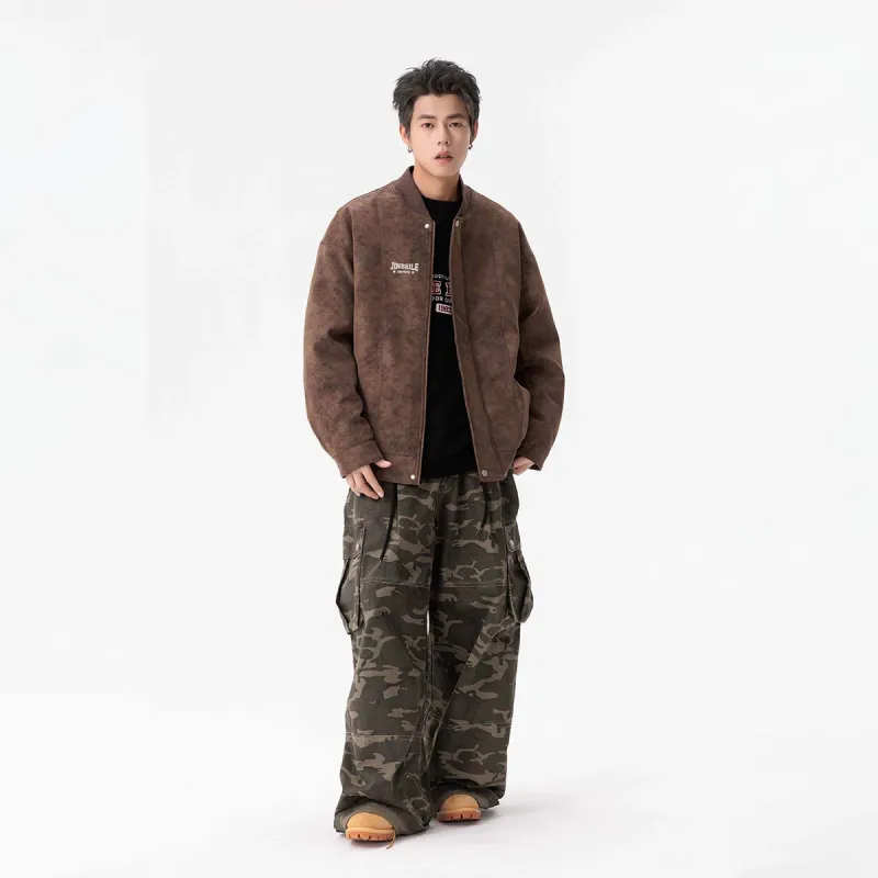 JINBEILE Jackets Coats Unisex Khaki-13