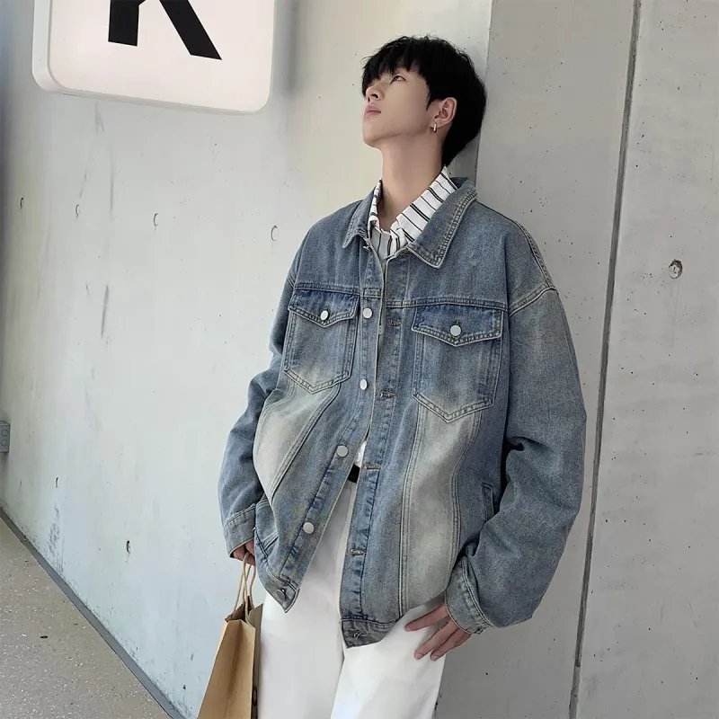 JINBEILE Denim Jackets Unisex-2