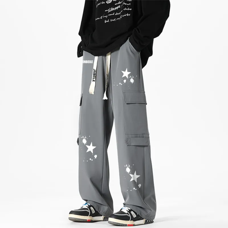 JINBEILE Cargo Pants Unisex-22