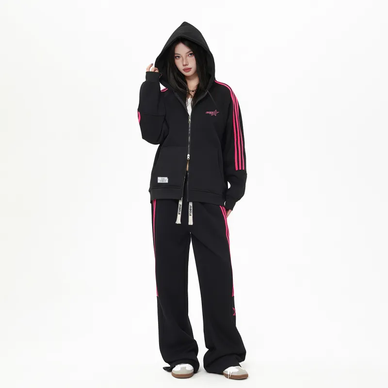 JINBEILE Sweatshirt Sets Unisex-14