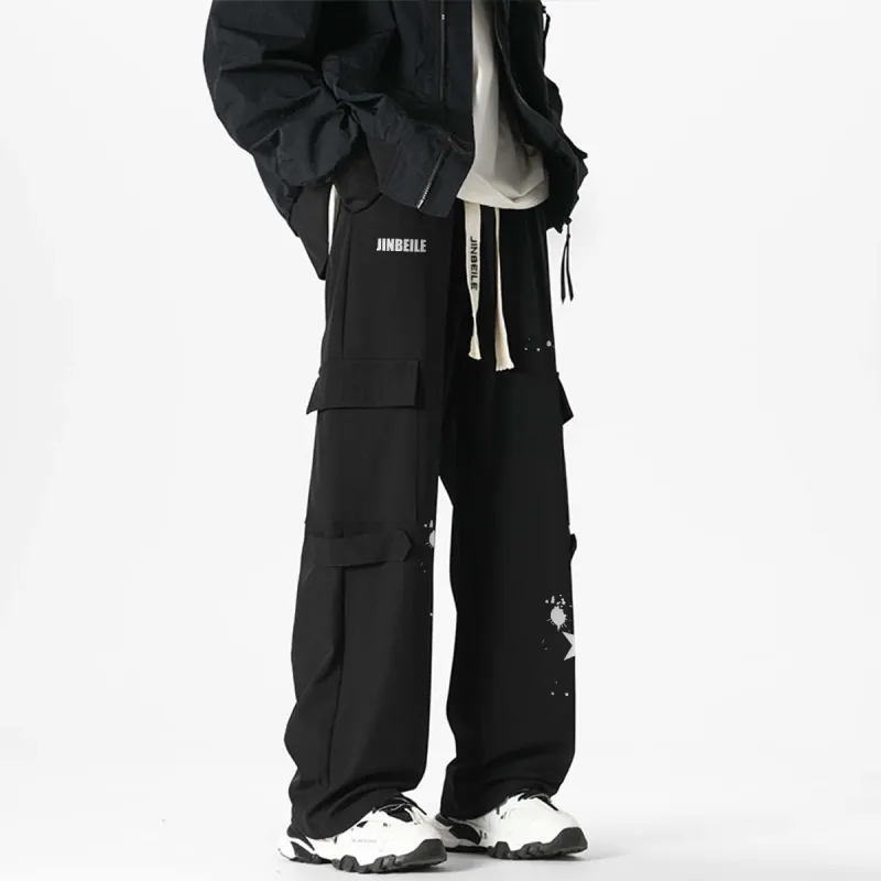JINBEILE Cargo Pants Unisex-2
