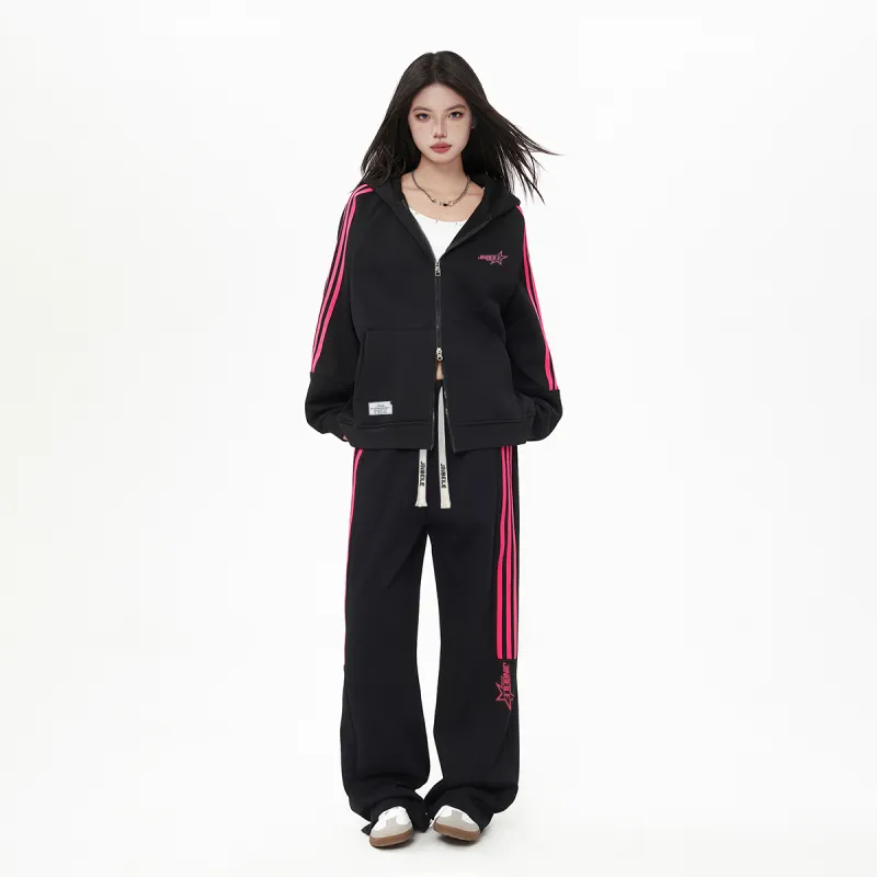 JINBEILE Sweatshirt Sets Unisex-33