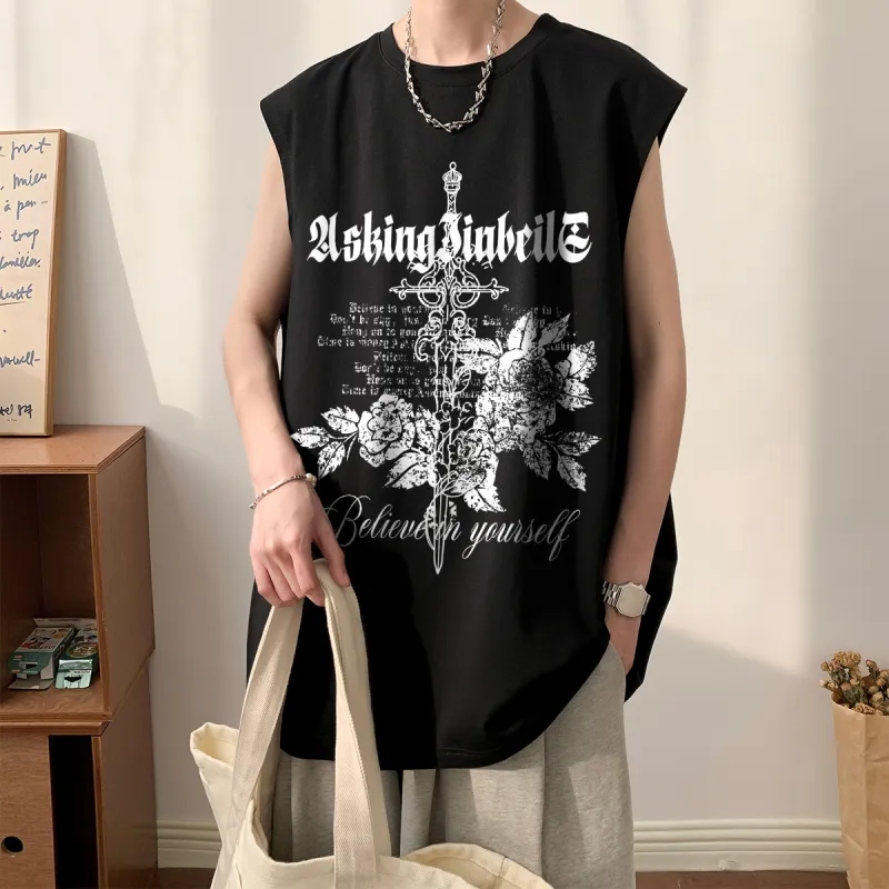 JINBEILE Tank Tops Unisex-2