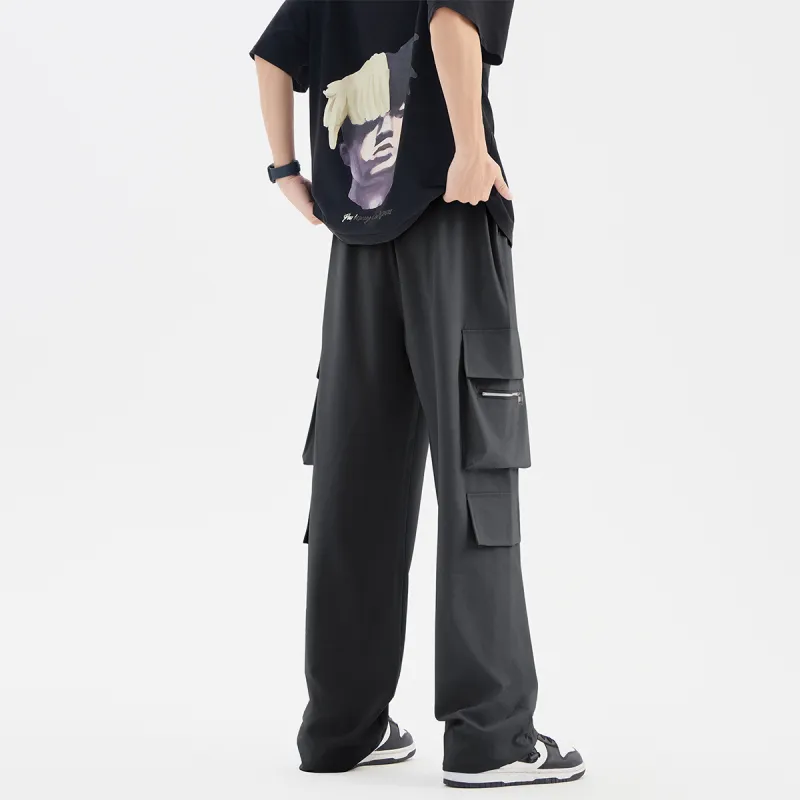 JINBEILE Cargo Pants Unisex-7