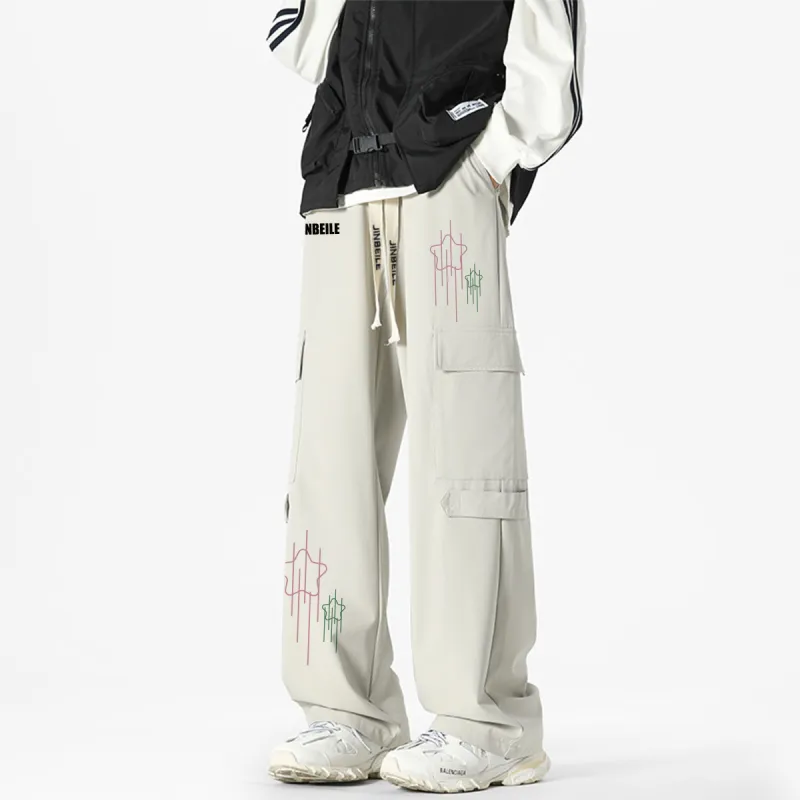 JINBEILE Cargo Pants Unisex-18