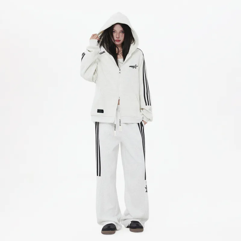 JINBEILE Sweatshirt Sets Unisex-27