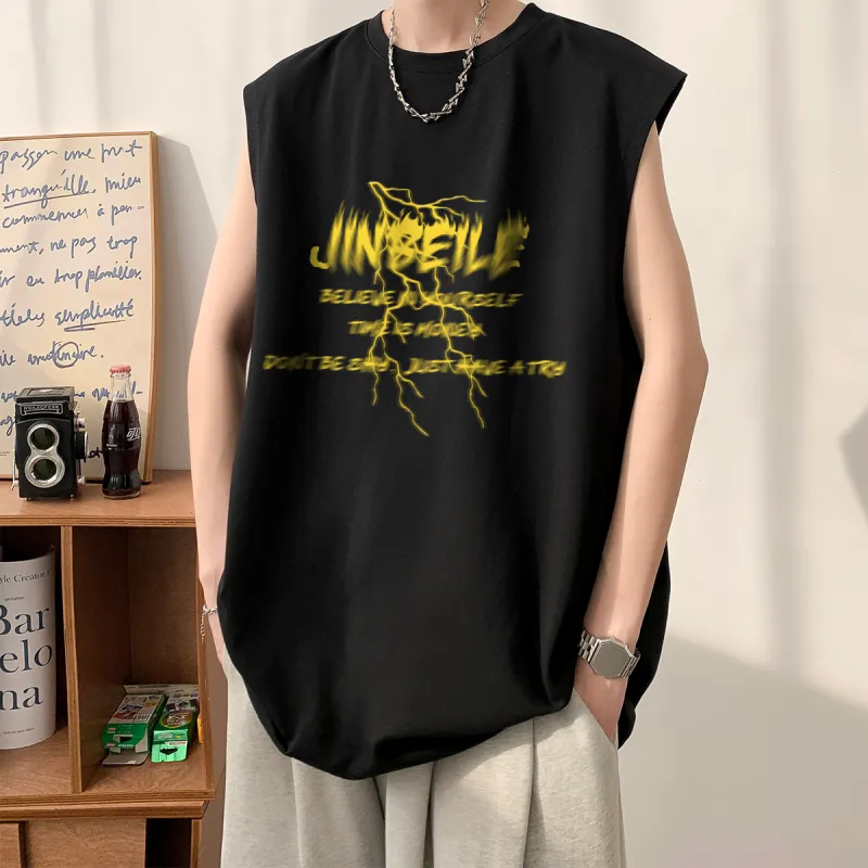 JINBEILE Tank Tops Unisex-8