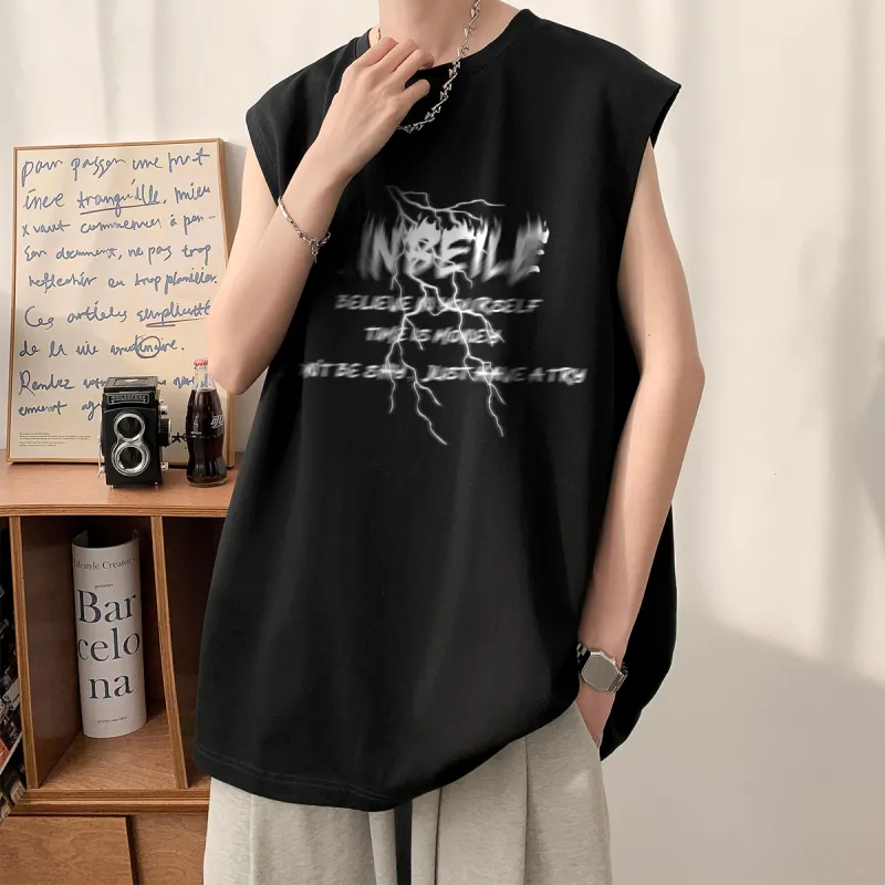 JINBEILE Tank Tops Unisex-3