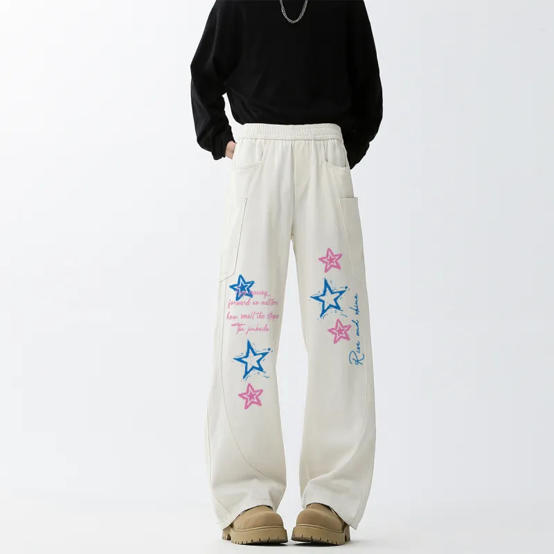 JINBEILE Jeans Unisex-9