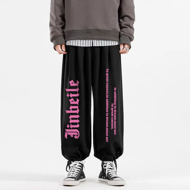 JINBEILE Casual Pants Fleece Lined And No Fleece Lined Unisex-2