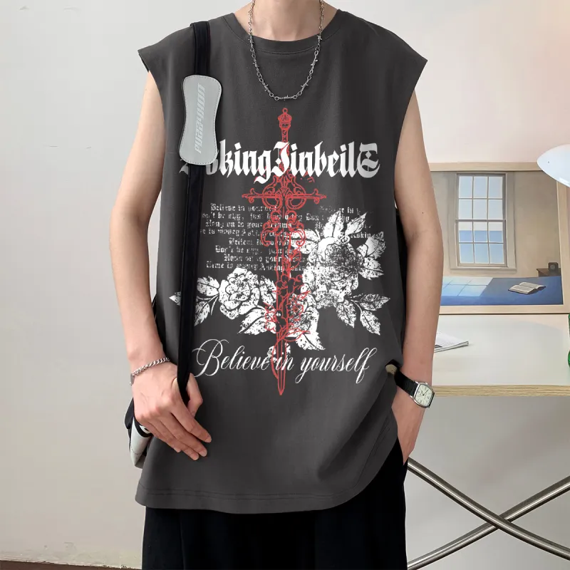 JINBEILE Tank Tops Unisex-27