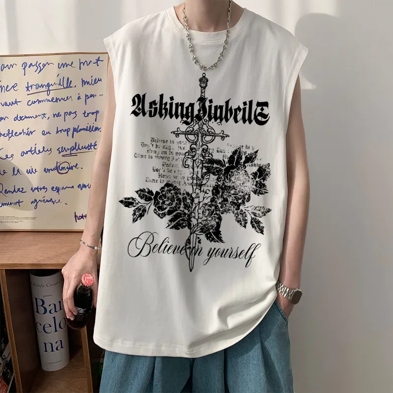 JINBEILE Tank Tops Unisex-13