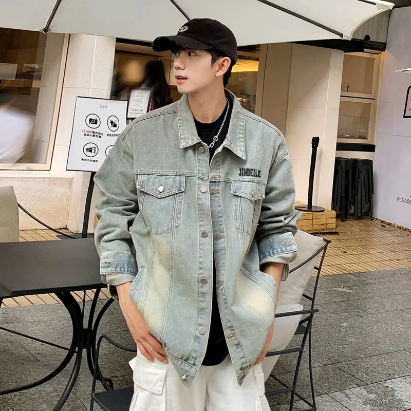 JINBEILE Denim Jackets Unisex-10