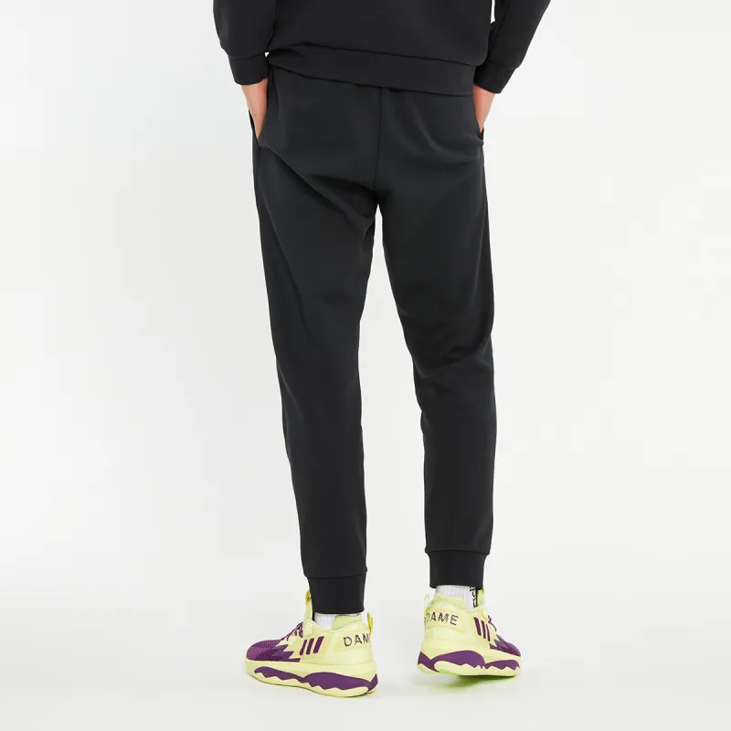 Adidas Knitted Sweatpants Men's Black-5