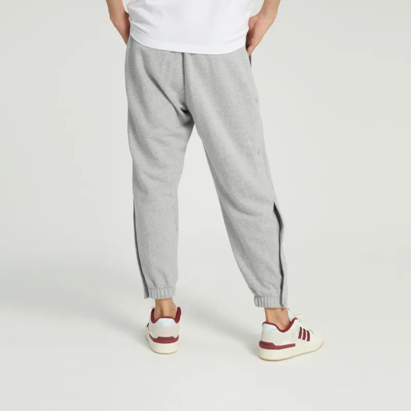 Adidas Knitted Sweatpants Men's Gray-5