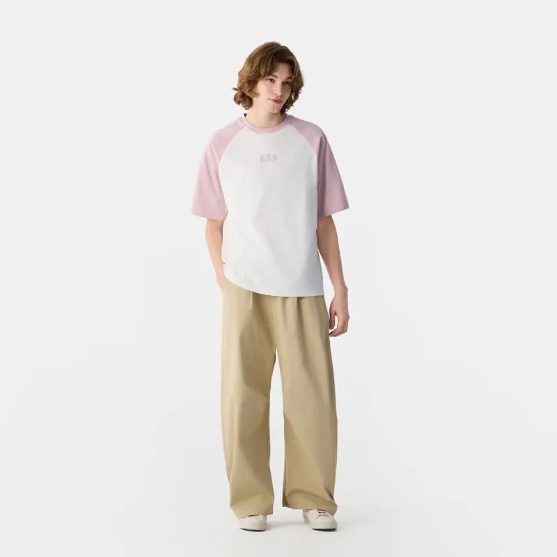 GAP T Shirt Unisex Light Purple Necklace-5