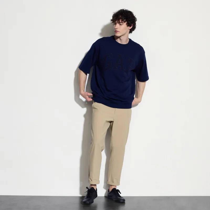 GAP T-Shirts Unisex Marine Blue+Necklace-6