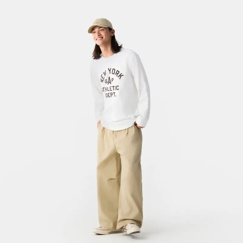 GAP T-Shirts Unisex White+Necklace-6