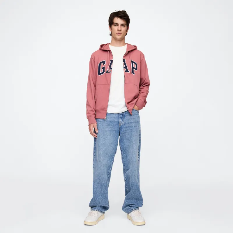 GAP Sweatshirt Unisex Begonia Red-4