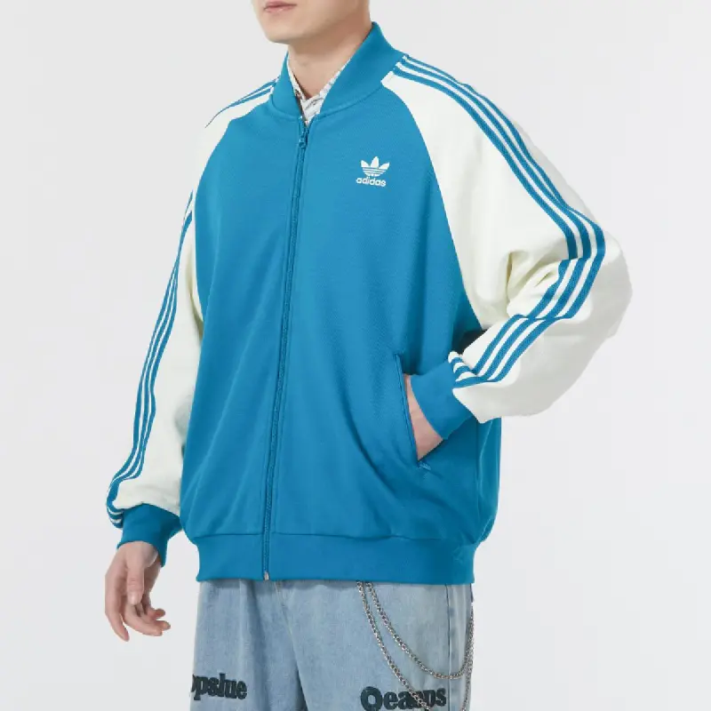 Adidas Jackets Coats Men's Blue-3
