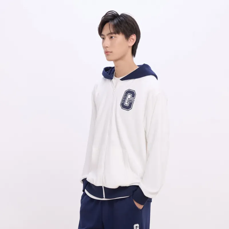GAP Sweatshirts Unisex White+Necklace-3