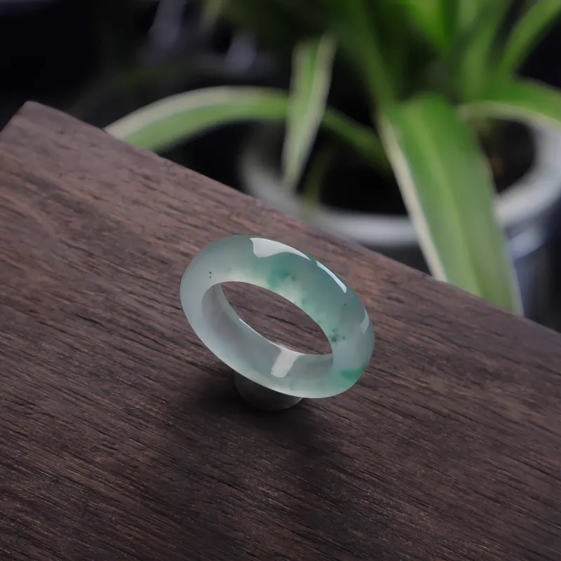 YUDI Jade Rings Unisex-2