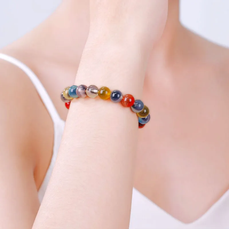YUDI Chalcedony Bracelets Unisex-3