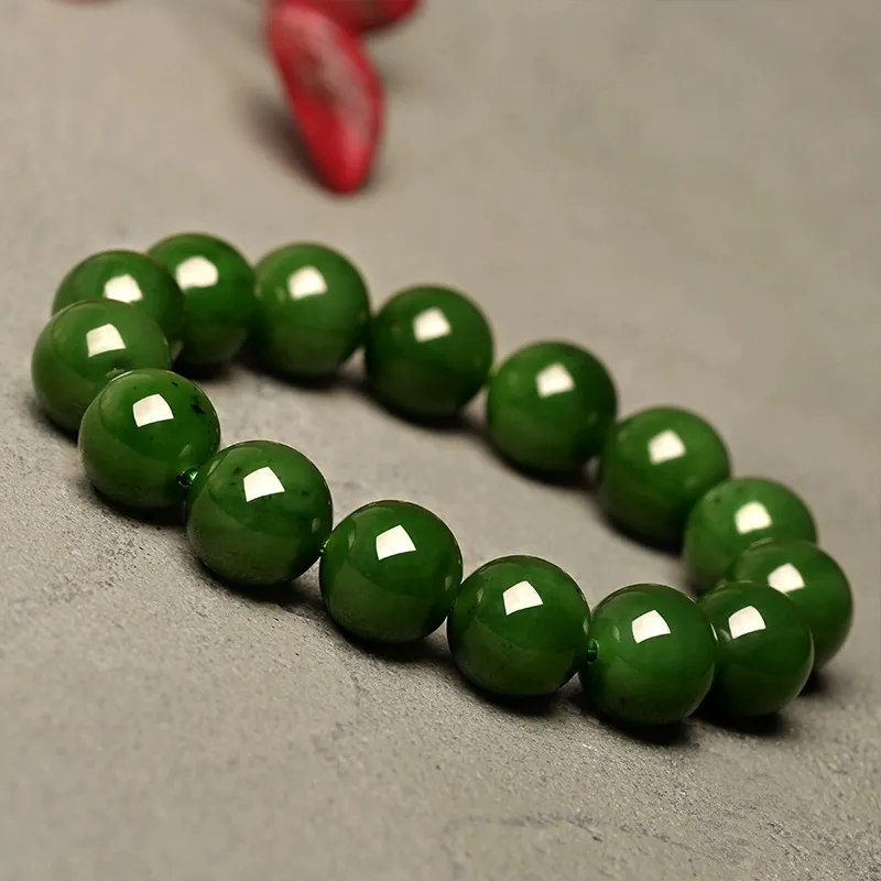 YUDI Hetian Jade Bracelets Jasper Unisex-4