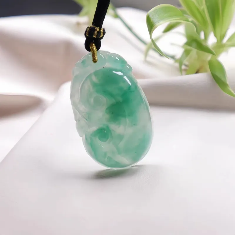 YUDI Dulong Jade Pendants Unisex-3