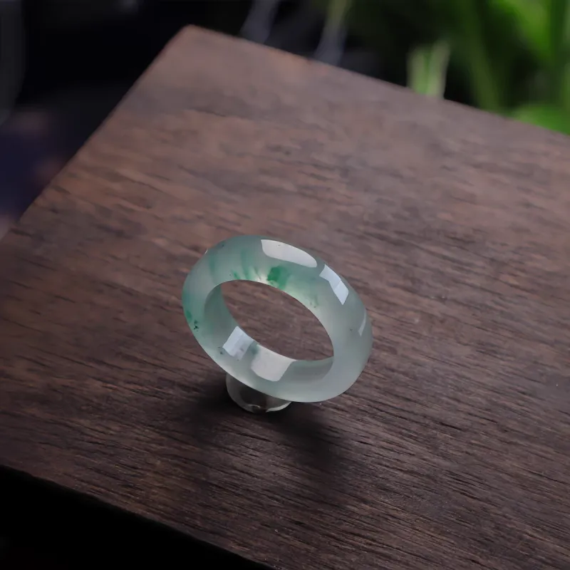 YUDI Jade Rings Unisex-1