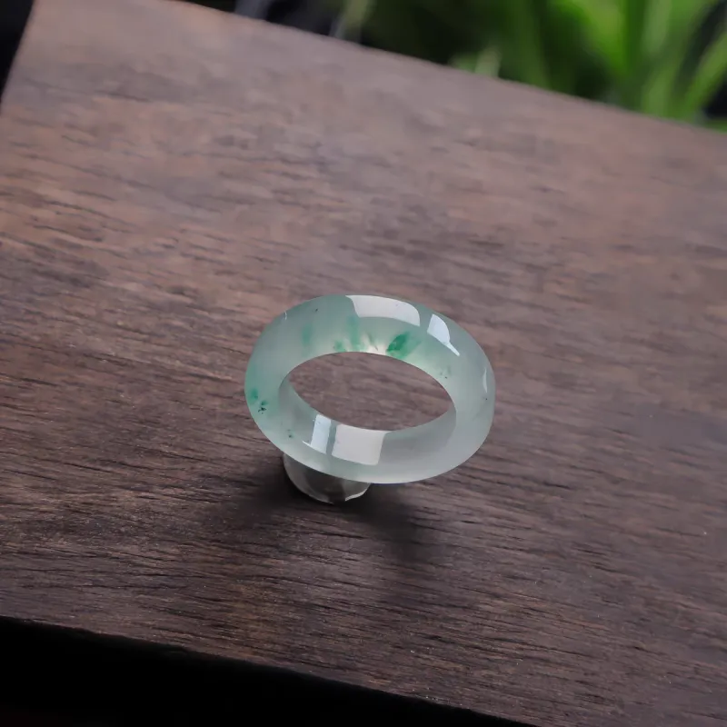 YUDI Jade Rings Unisex-4