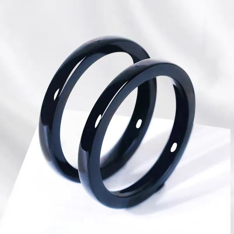 YUDI Hetian Jade Bangles Green Jade Unisex-1
