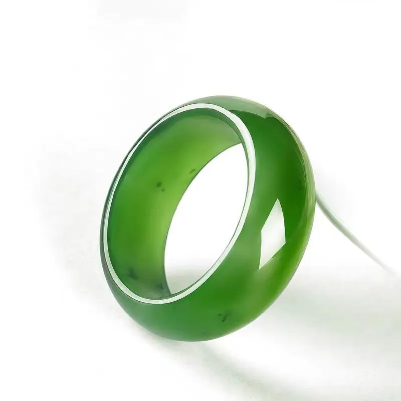 YUDI Hetian Jade Rings Jasper Unisex-3