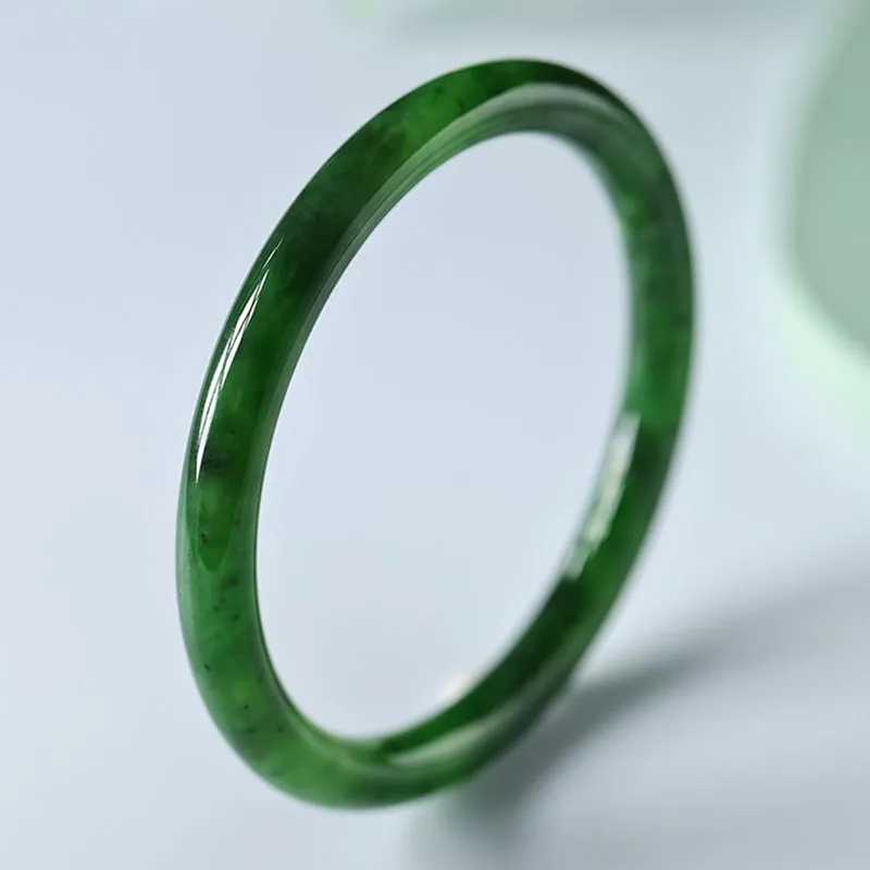 YUDI Hetian Jade Bangles Jasper Women's-6