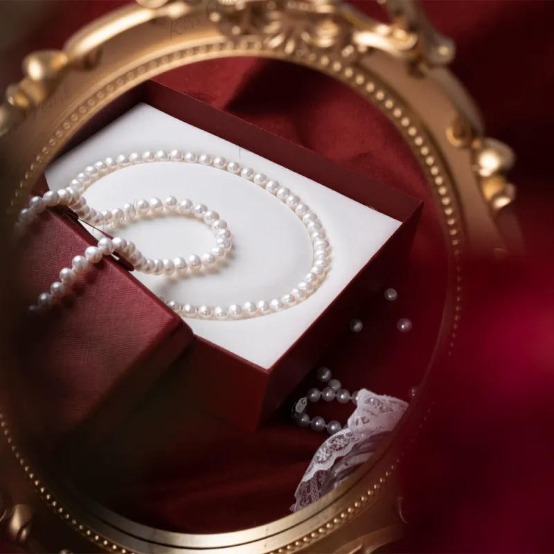 Love Hengxin Pearl Necklaces Unisex-2
