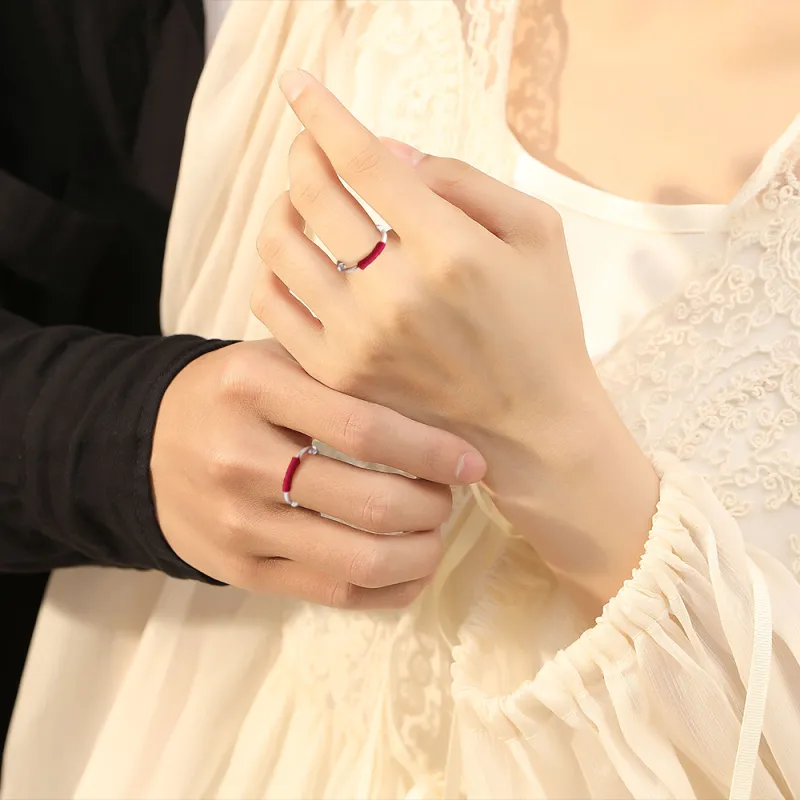 Love Hengxin Sterling Silver Rings Unisex-1